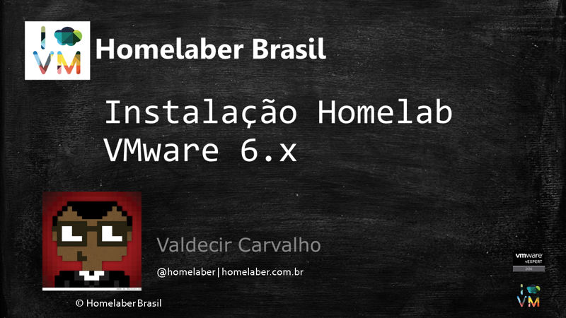 Instalação Homelab VMware 6 - Parte 1 - Introdução - Slide002